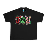 Black joy with dog paw Urban Heavy Tee - MaliasSmallBusiness