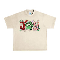 Sandshell joy with dog paw Urban Heavy Tee - MaliasSmallBusiness