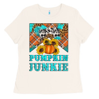 Bone pumpkin junkie Ladies Tee - Artiststas