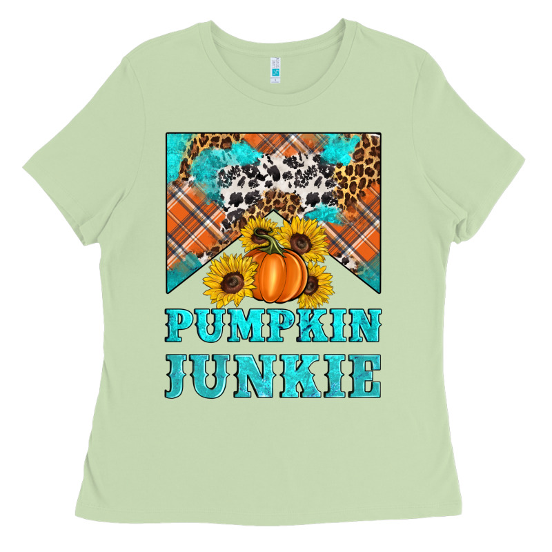 Pumpkin Junkie Ladies Tee by Artiststas | Teevron