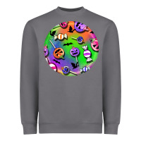 Storm halloween round earrings 4 Heavyweight Sweatshirt - BundleAndBundleShop