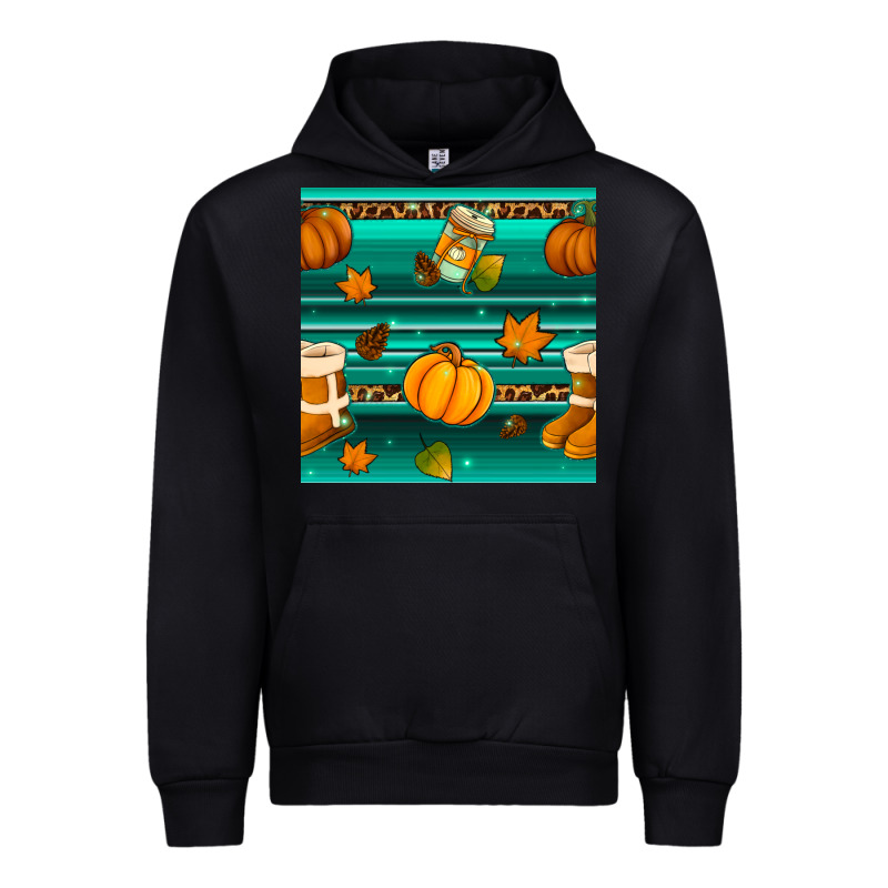 Autumn Seamless Pattern Urban Hoodie by BundleAndBundleShop | Teevron