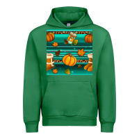 Emerald autumn seamless pattern Urban Hoodie - BundleAndBundleShop