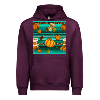 Mauve Wine autumn seamless pattern Urban Hoodie - BundleAndBundleShop