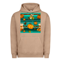 Pigment Burro autumn seamless pattern Urban Hoodie - BundleAndBundleShop