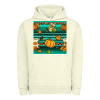 Pigment Pistachio autumn seamless pattern Urban Hoodie - BundleAndBundleShop