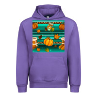 Tulip autumn seamless pattern Urban Hoodie - BundleAndBundleShop