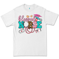 White blessed nurse Premium Tee - AdoDesignShop