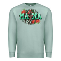 Seafoam Mama rock lightning bolt Mother's Day Premium Sweatshirt - CowGirlArtShop