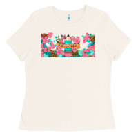 Bone teacher floral pencil libbey glass Ladies Tee - BundleAndBundleShop