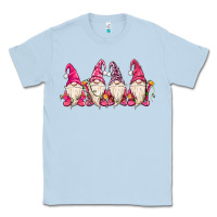 Dusty Blue christmas gnomies Classic Tee - MaliasSmallBusiness