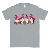 Heather Grey christmas gnomies Classic Tee - MaliasSmallBusiness