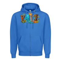 True Royal Fall Vibes Zipper Hoodie - texasbilliewilder
