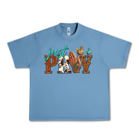 Pebble Blue just pray Urban Heavy Tee - NancyCooperArtShop