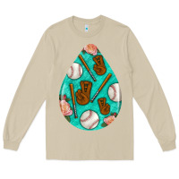 Mushroom baseball and western roses teardrop  5 Long Sleeve Tee - BundleAndBundleShop
