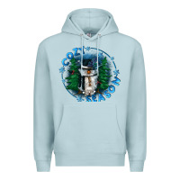 Blue Mist cozy season Premium Hoodie - CowGirlArtShop
