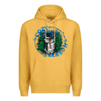 Mustard cozy season Premium Hoodie - CowGirlArtShop