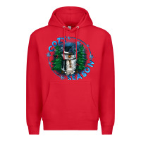 Red cozy season Premium Hoodie - CowGirlArtShop