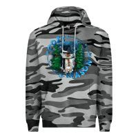 Slate Camo cozy season Premium Hoodie - CowGirlArtShop