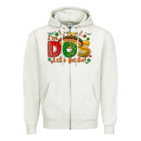Oatmeal Heather I'm dos let's Fiesta Zipper Hoodie - NancyCooperArtShop