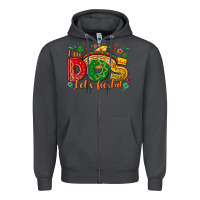 Smoke I'm dos let's Fiesta Zipper Hoodie - NancyCooperArtShop