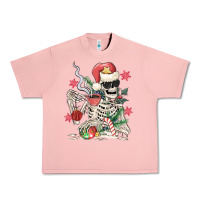 Salmon skeleton santa Urban Heavy Tee - MaliasSmallBusiness