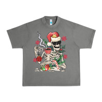 Tornado skeleton santa Urban Heavy Tee - MaliasSmallBusiness