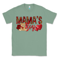 Sage mamas boy with leopard Classic Tee - NancyCooperArtShop