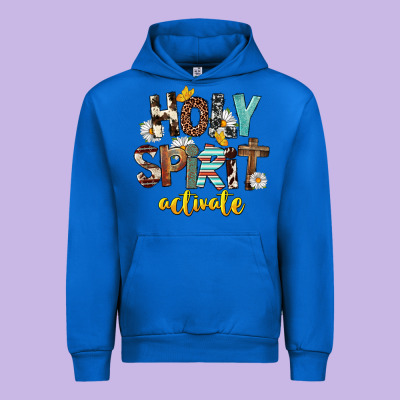 Holy Spirit Activate Urban Hoodie Designed By Fadigitalartstudio