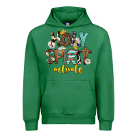 Emerald Holy Spirit Activate Urban Hoodie - FaDigitalArtStudio
