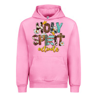 Fuchsia Pink Holy Spirit Activate Urban Hoodie - FaDigitalArtStudio