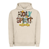 Pigment French Oak Holy Spirit Activate Urban Hoodie - FaDigitalArtStudio