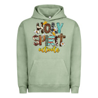 Pigment Oil Green Holy Spirit Activate Urban Hoodie - FaDigitalArtStudio