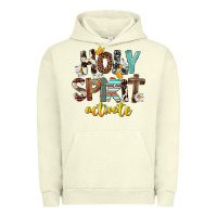 Pigment Pistachio Holy Spirit Activate Urban Hoodie - FaDigitalArtStudio