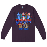 Plum Boom Bıtch Get Out The Way Long Sleeve Tee - JahusDesignShop