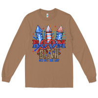 Toasted Coconut Boom Bıtch Get Out The Way Long Sleeve Tee - JahusDesignShop