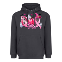 Smoke boo pink pumpkin witch breast cancer Heavyweight Hoodie - CowGirlArtShop