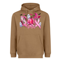 Toasted Coconut boo pink pumpkin witch breast cancer Heavyweight Hoodie - CowGirlArtShop