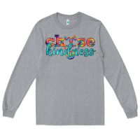 Lgbtq Choose Kindness With Heart And Peace Long Sleeve Tee | Teevron
