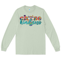 Matcha Lgbtq Choose Kindness With Heart And Peace Long Sleeve Tee - BundleAndBundleShop