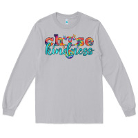 Moon Dust Lgbtq Choose Kindness With Heart And Peace Long Sleeve Tee - BundleAndBundleShop