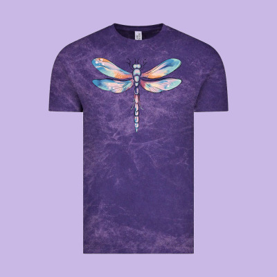 Dragonfly Vintage Tee Designed By Maliassmallbusiness