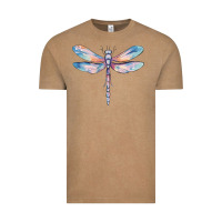 Vintage Coffee dragonfly Vintage Tee - MaliasSmallBusiness