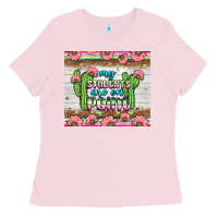 Bubblegum Pink my students are on point tumbler Ladies Tee - BundleAndBundleShop