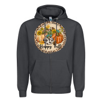 Smoke Happy Fall Zipper Hoodie - texasbilliewilder