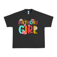 Pigment Black birthday girl Urban Heavy Tee - MaliasSmallBusiness