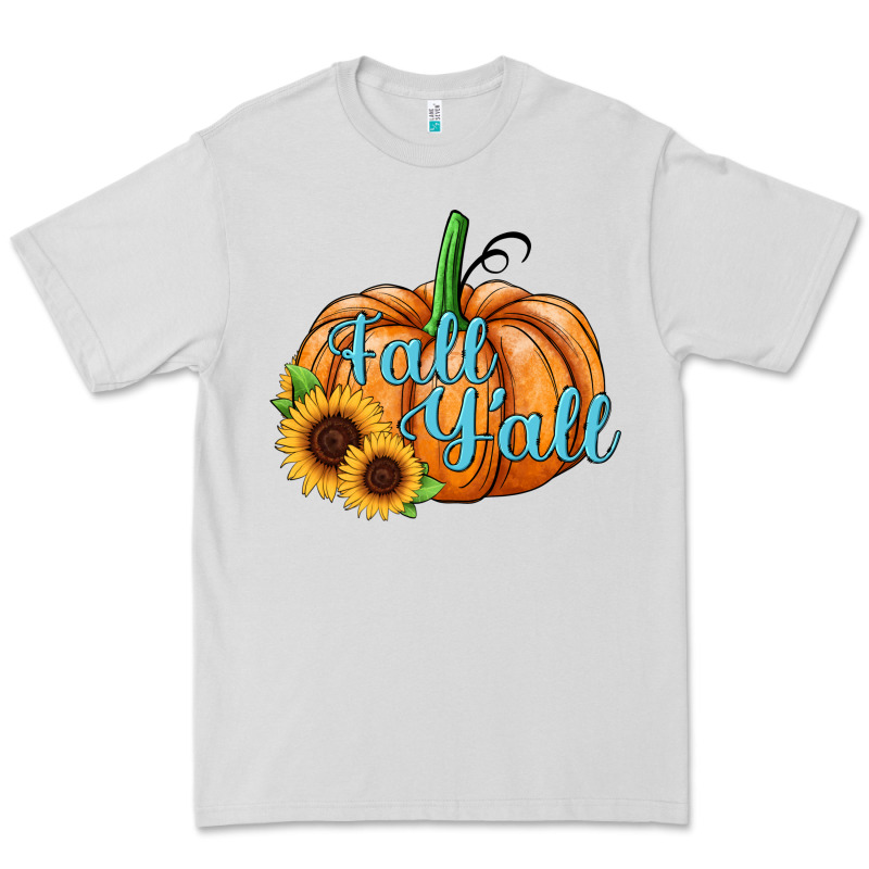 Fall Y'all Pumpkin Premium Tee by JahusDesignShop | Teevron