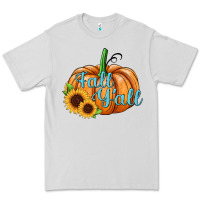 Dove Grey fall y'all pumpkin Premium Tee - JahusDesignShop