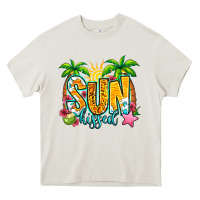 Cream sun kissed summer Heavy Core Tee - Jasminsmagicworld
