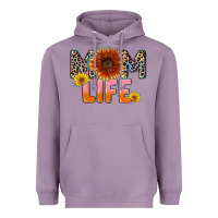 Lavender Mom life Mother's Day Heavyweight Hoodie - CowGirlArtShop
